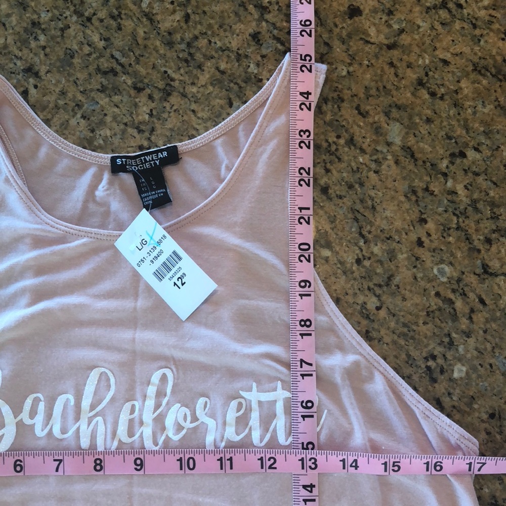 NWT MEDIUM BACHELORETTE PEACH RAZORBACK - Picture 4 of 7